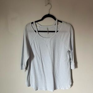 Light Gray Women's Top